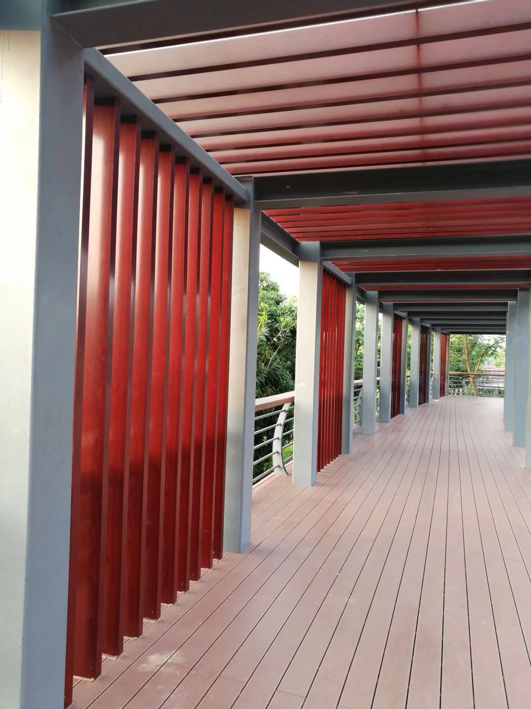 仿木紋鋁方通 仿木紋鋁方通