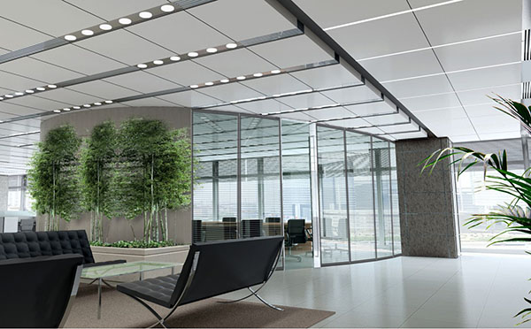 造型鋁天花板是前廳裝飾圖 造型鋁天花板是前廳裝飾圖