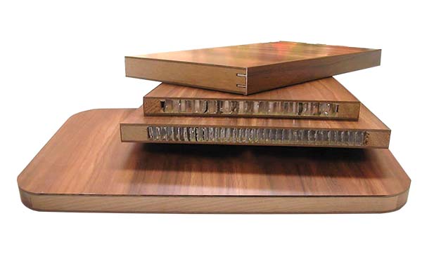 圖1-木紋鋁蜂窩板隔斷 圖1-木紋鋁蜂窩板隔斷