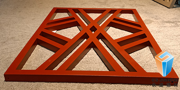 紅色鋁窗花 紅色鋁窗花