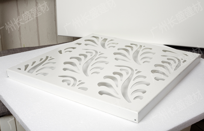 亞光白雕花鋁單板 亞光白雕花鋁單板