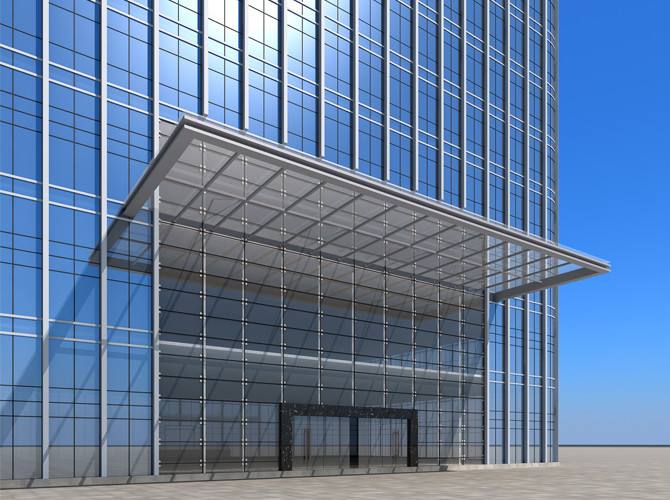 玻璃幕墻建筑裝飾 玻璃幕墻建筑裝飾