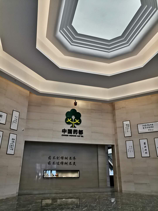 中國藥都內(nèi)部裝飾 中國藥都內(nèi)部裝飾